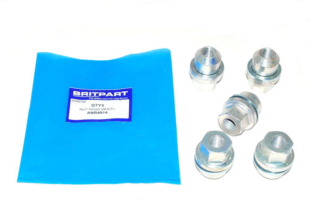 Spare Tire - Wheel Nut - Alloy