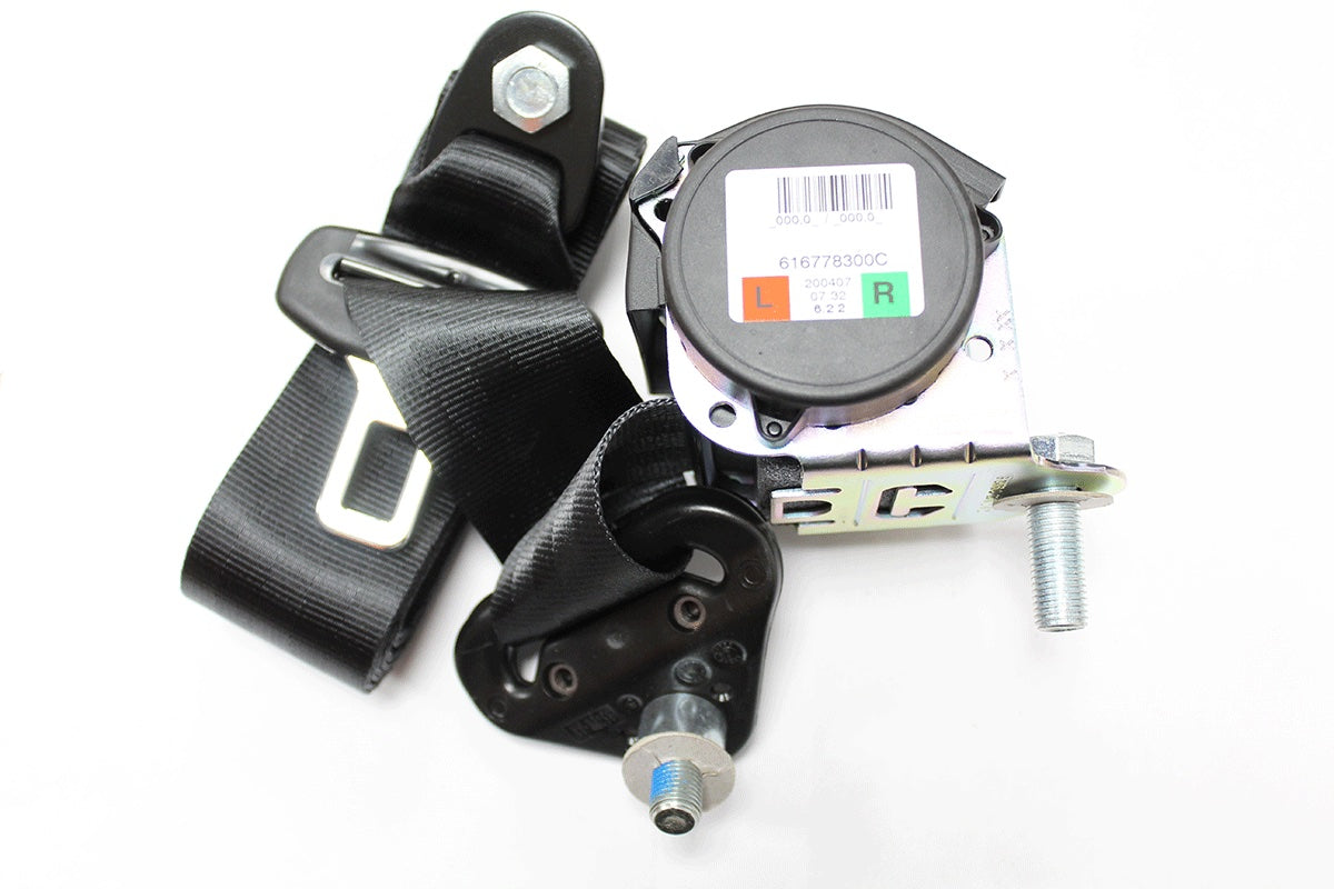 Seat Belt - 3-Point - Bolted to Bracket - Front LH/RH