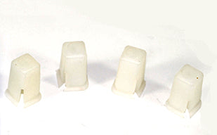 Nut - Push In - White