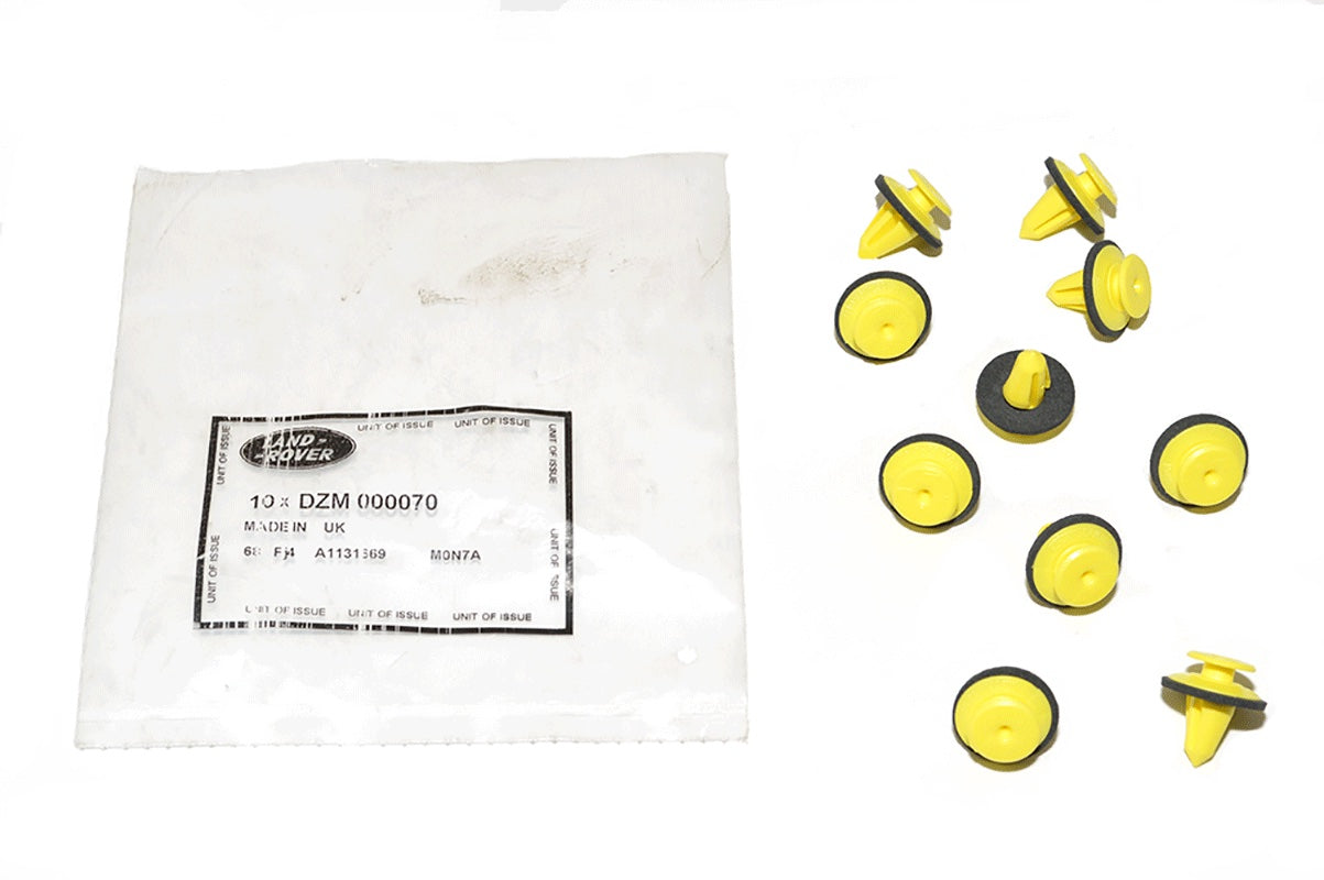 Clip - A-Pillar - Yellow - Genuine