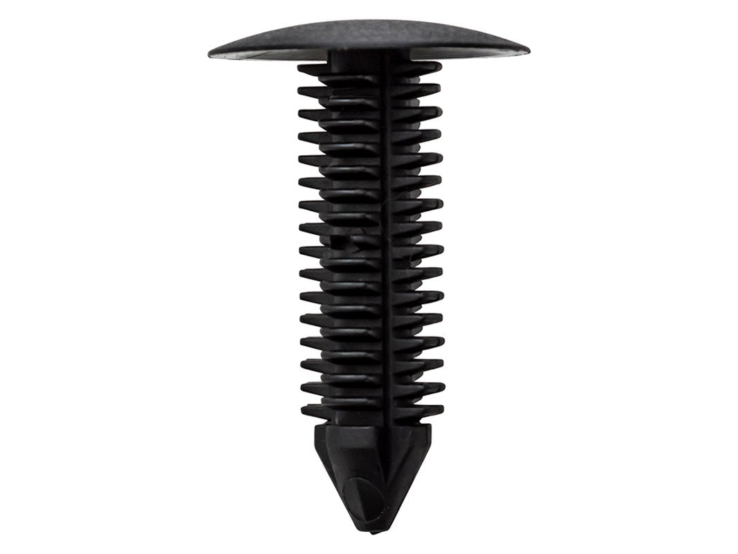 Fastener - Fir Tree - Front Bumper, End Cap, Headliner - Black - Genuine
