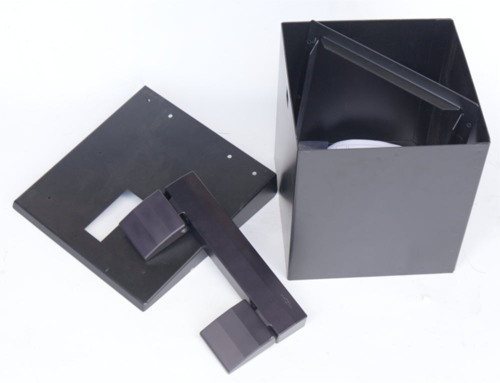 Exmoor - CNC Aluminum Loc Box - Hinge - Black