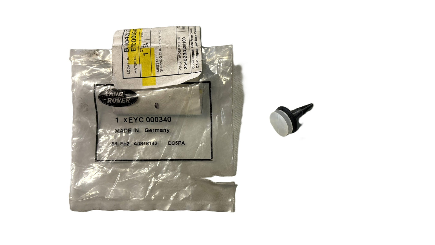 Interior Body Clip - White & Grey - Genuine