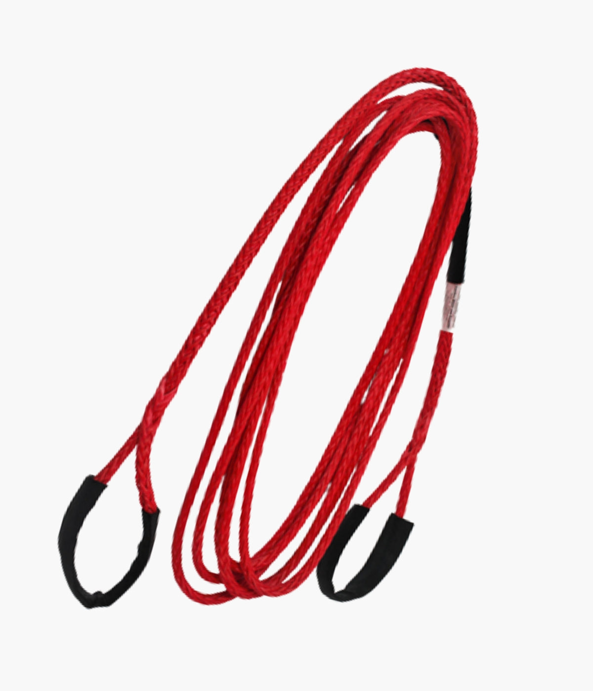 Freedom Recovery - 3/8 Winch Rope Extender - Double Soft Eyes 50' MBS 16k - Fire Cracker Red