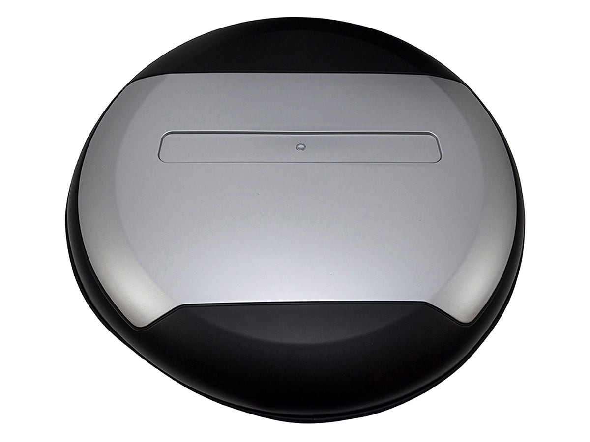 Terrafirma - Spare Wheel Cover - Matt Black / Silver