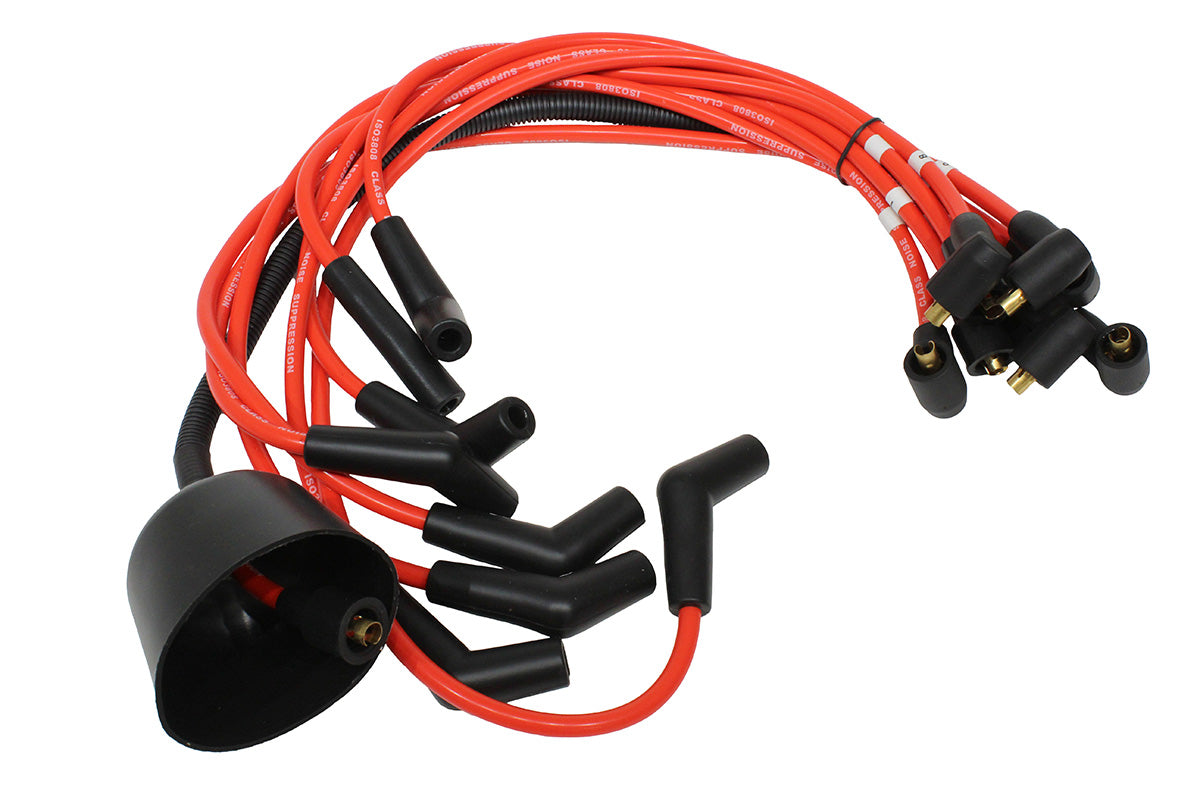 Ignition Lead Set - Discovery V8 - Red - OEM