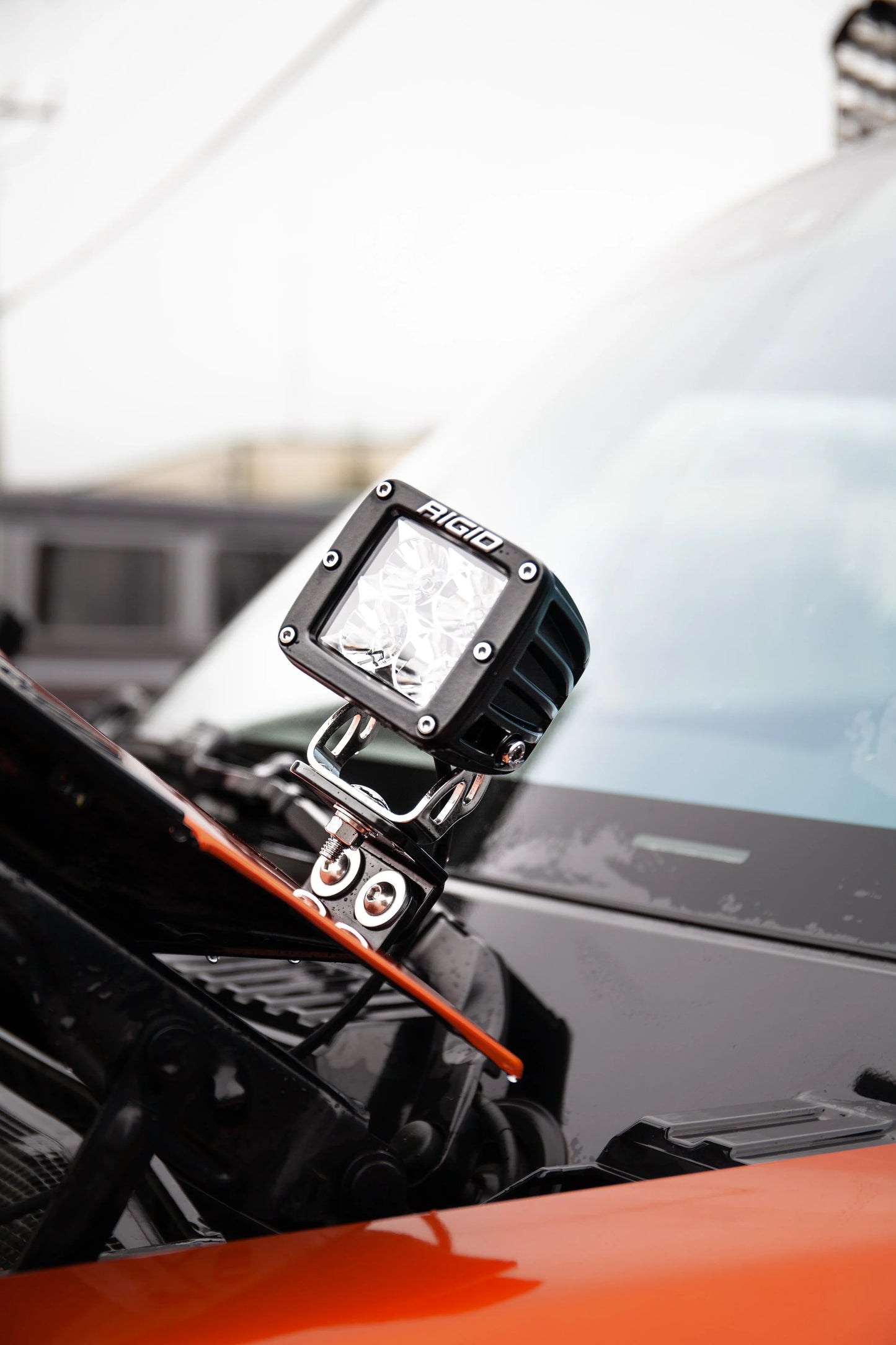 Rovalution - Ditch Light Brackets w/Hardware - Pair - Black