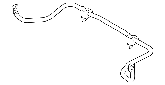 Rear Sway Bar - L322 - Genuine - LR012786