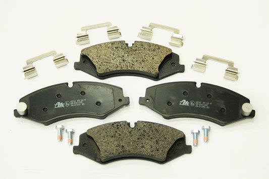 Brake Pad Set & Hardware Kit - Includes Pad Wear Sensor - OEM