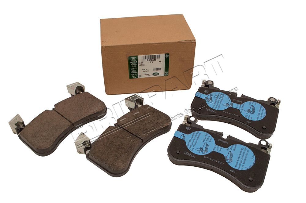 Brake Pad Set - Front - 19" - Genuine