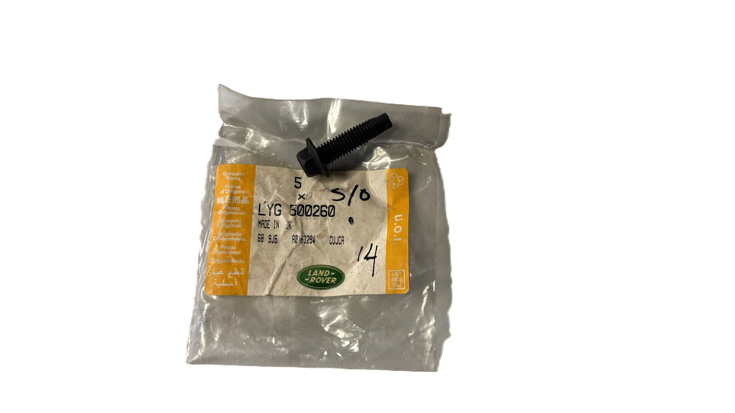 Seat Belt Retaining Bolt - Genuine