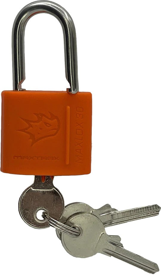 MaxTrax - Heavy Duty Stainless Padlock for MaxTrax Recovery Board