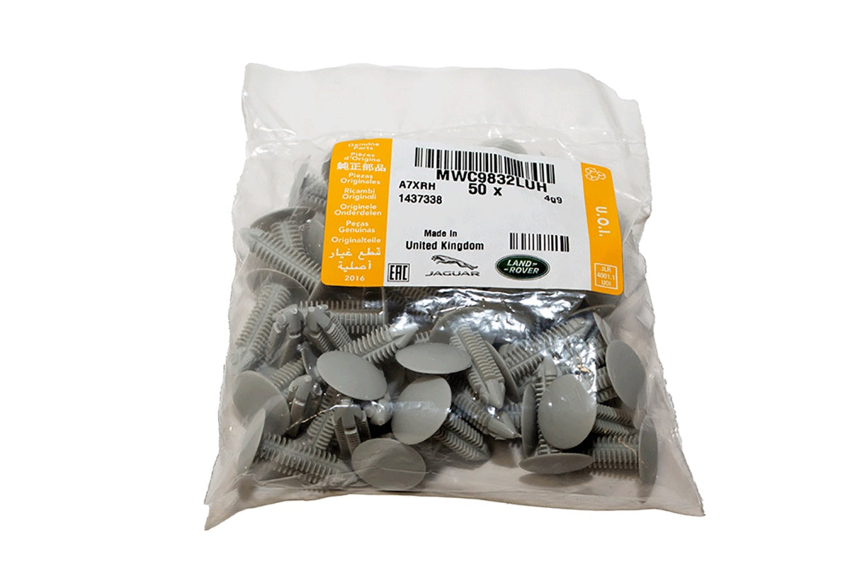Fastener - Headliner - Fir Tree - Grey - Genuine