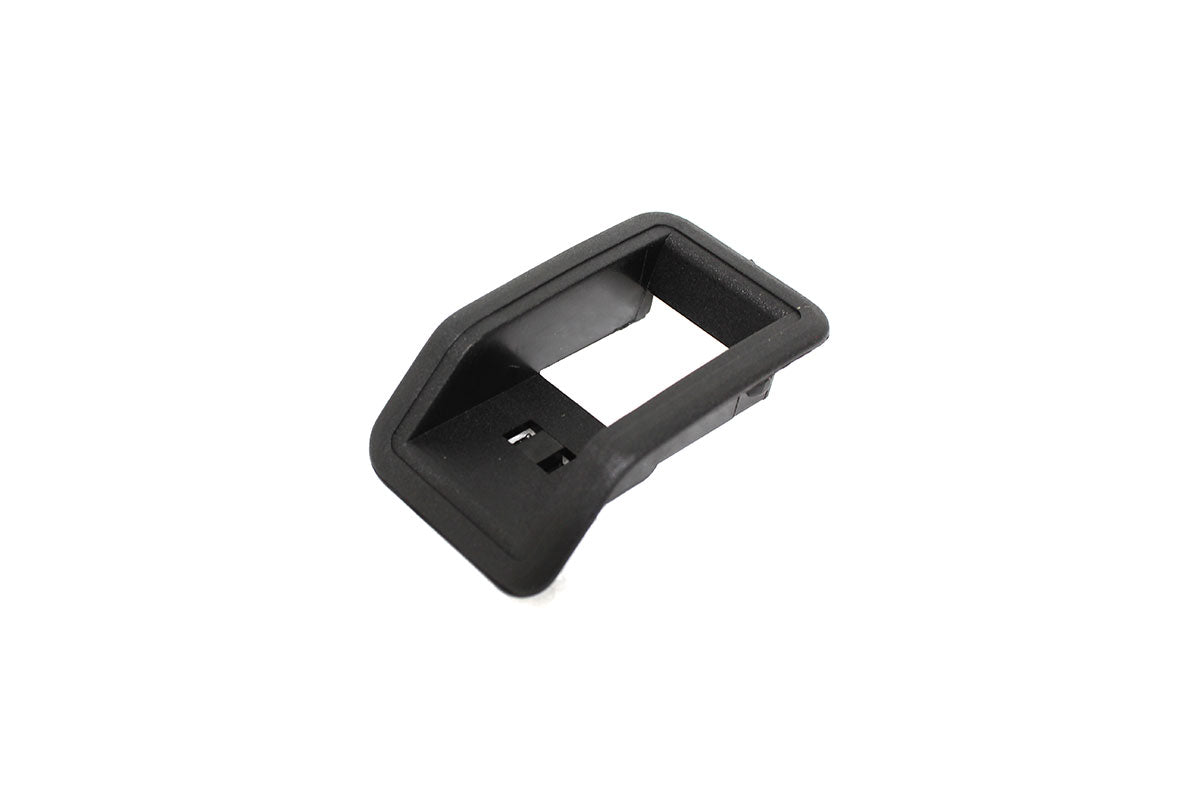 Bezel - Door Lock Button - Black -Genuine