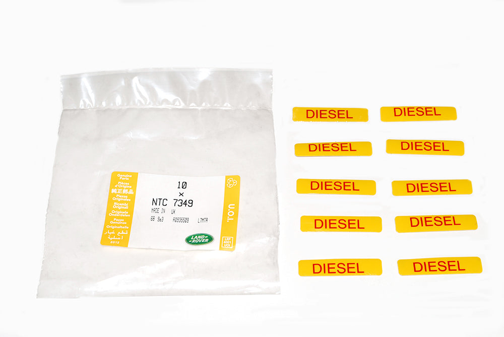 Label - Diesel Fuel - Genuine