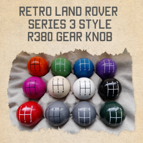 Shifter Knob - R380 - Black