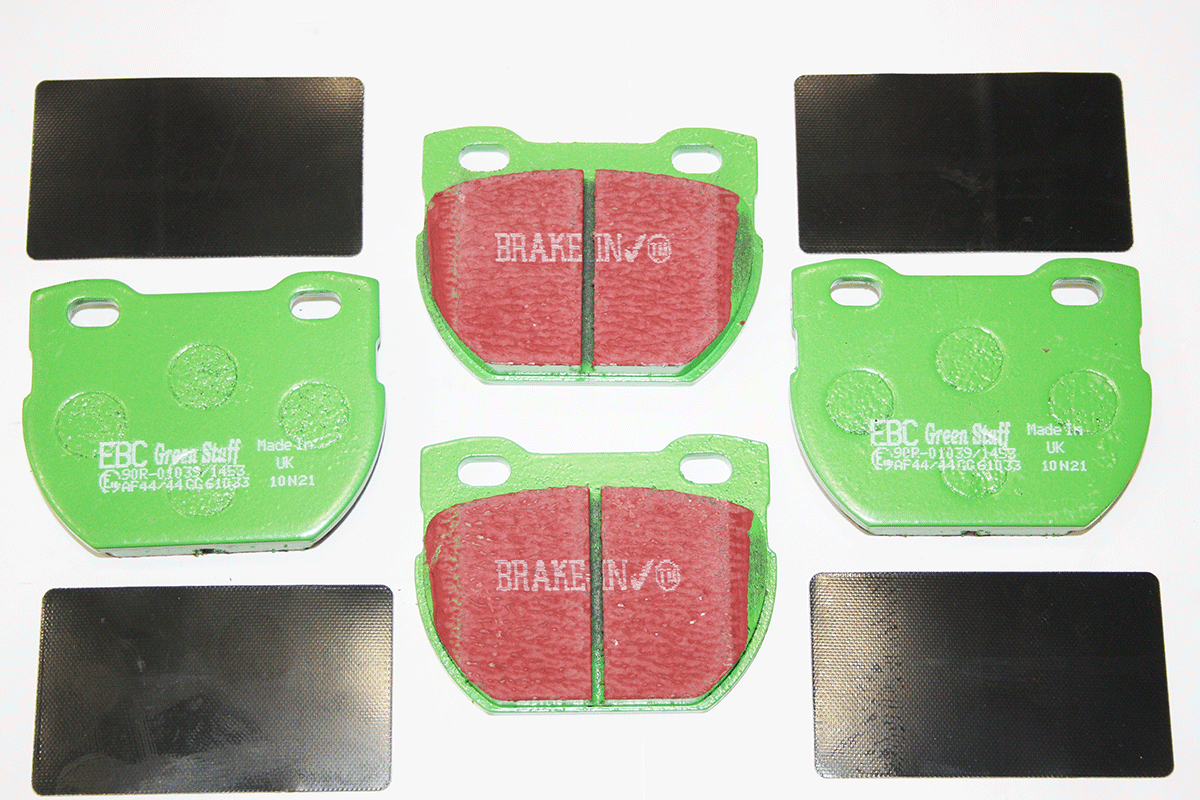 Brake Pad Set - D110/130 - Rear no sensor - EBC Greenstuff