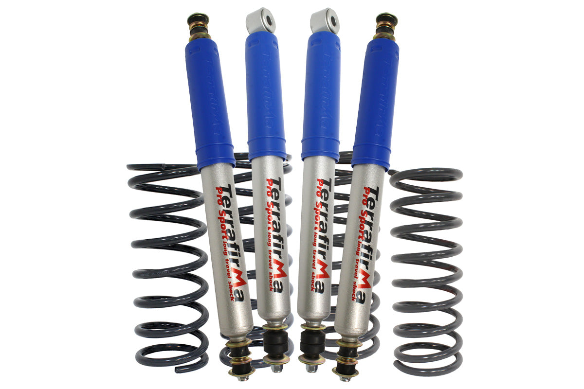 Terrafirma - Pro Sport - Standard Shocks - Plus 2" Springs - Light Load