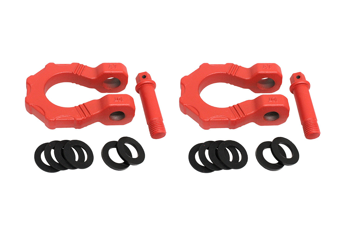 Terrafirma - Super Duty Shackles - Red