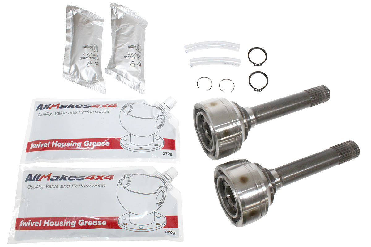 Terrafirma - Heavy Duty CV Joint Set - Non ABS - Front