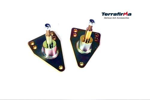 Terrafirma - 2" lower rear top shock mounts - Pair