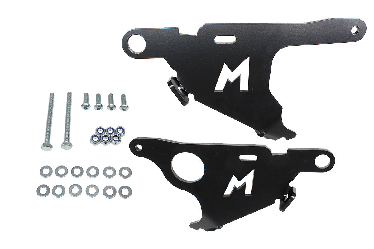 Terrafirma - Aluminum Steering Guard / Skid Plate Kit - LHD - Black Alloy