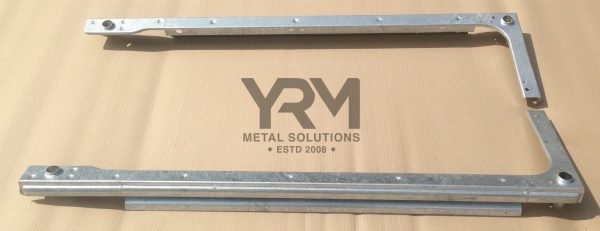 YRM - Capping - Rear Tub - Galvanized - Pair