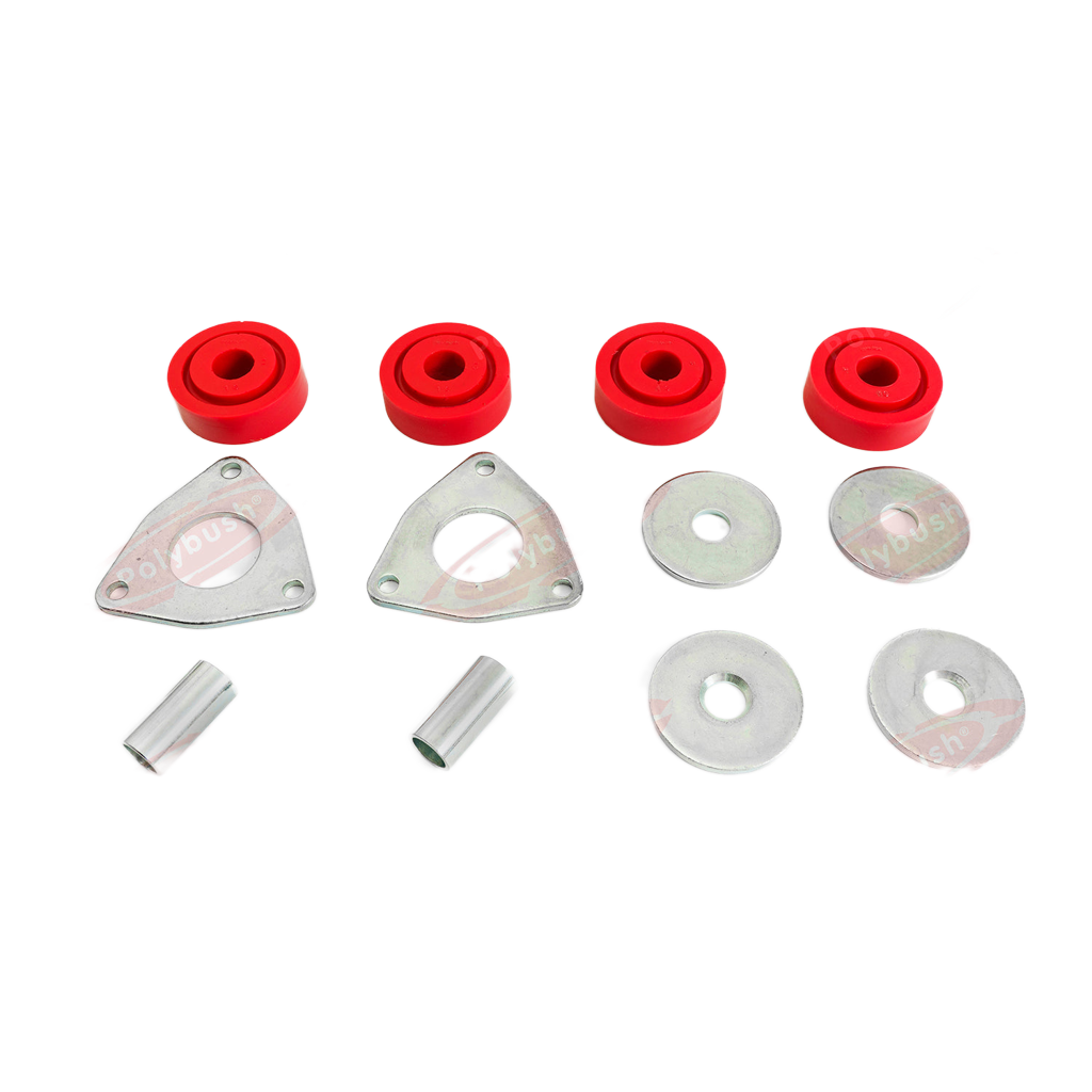 Polybush Kit - Rear Trailing Arm to Chassis - Red Performance