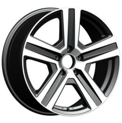 TuffAnt Simpson - Alloy Wheel - ET27 Offset - Black w/Machined Face - TUFFANT-SIMPSON-ALLOY-ET27-MACH