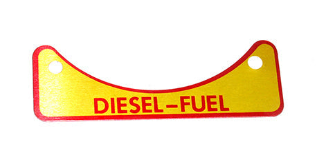 Label - Diesel Fuel