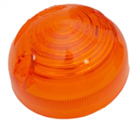 Lens - Round Amber - 90/110 - OEM