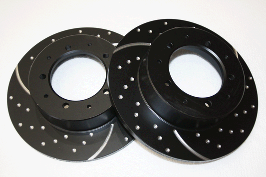 Brake Disc - Rear Solid, non-vented - EBC Performance Discs (Pair) D90/RRC/Disco1