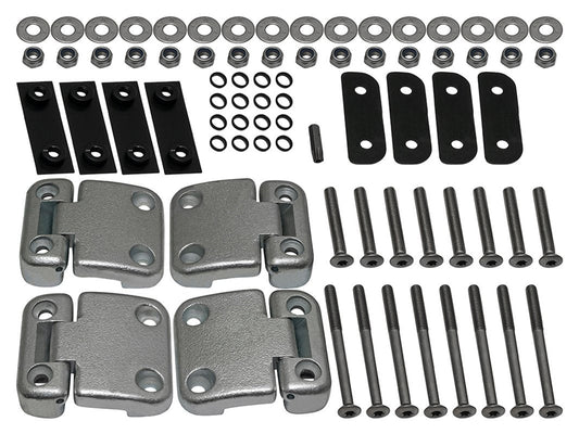 Second Row Hinge Kit - w/Stainless Hardware - Puma