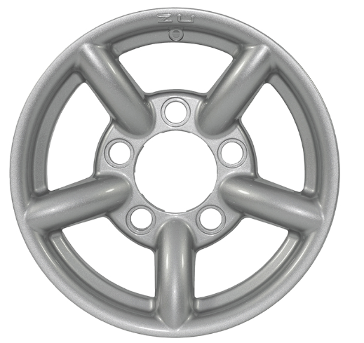 Zu Wheels - Challenger Style Alloy Wheel by Zu Wheels - Silver