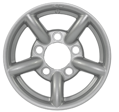 Zu Wheels - Challenger Style Alloy Wheel by Zu Wheels - Silver