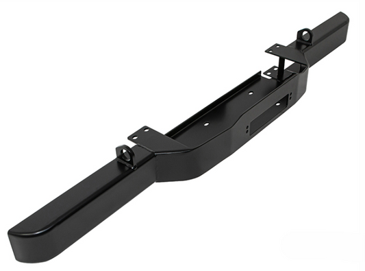 Defender - Heavy-Duty Steel Winch Bumper - Black - Britpart