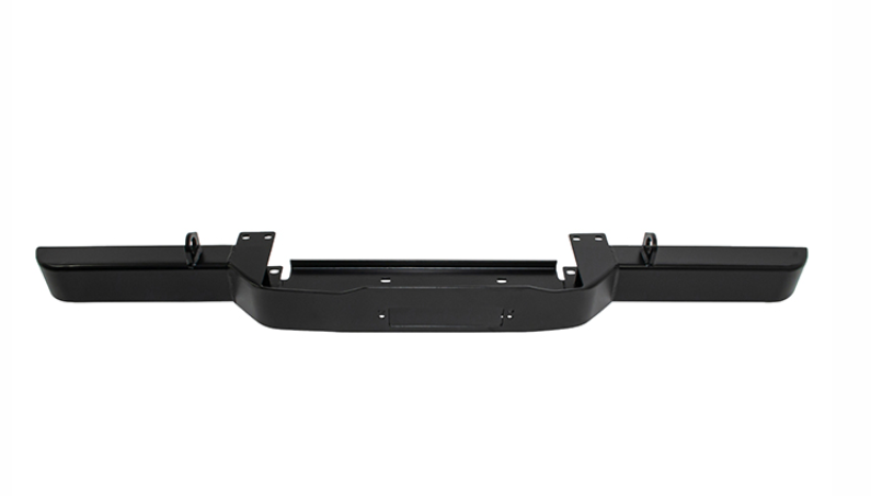 Defender without AC - Heavy-Duty Steel Winch Bumper - Black - Britpart