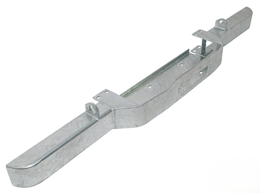 Defender - Galvanised Heavy-Duty Steel Winch Bumper - Britpart
