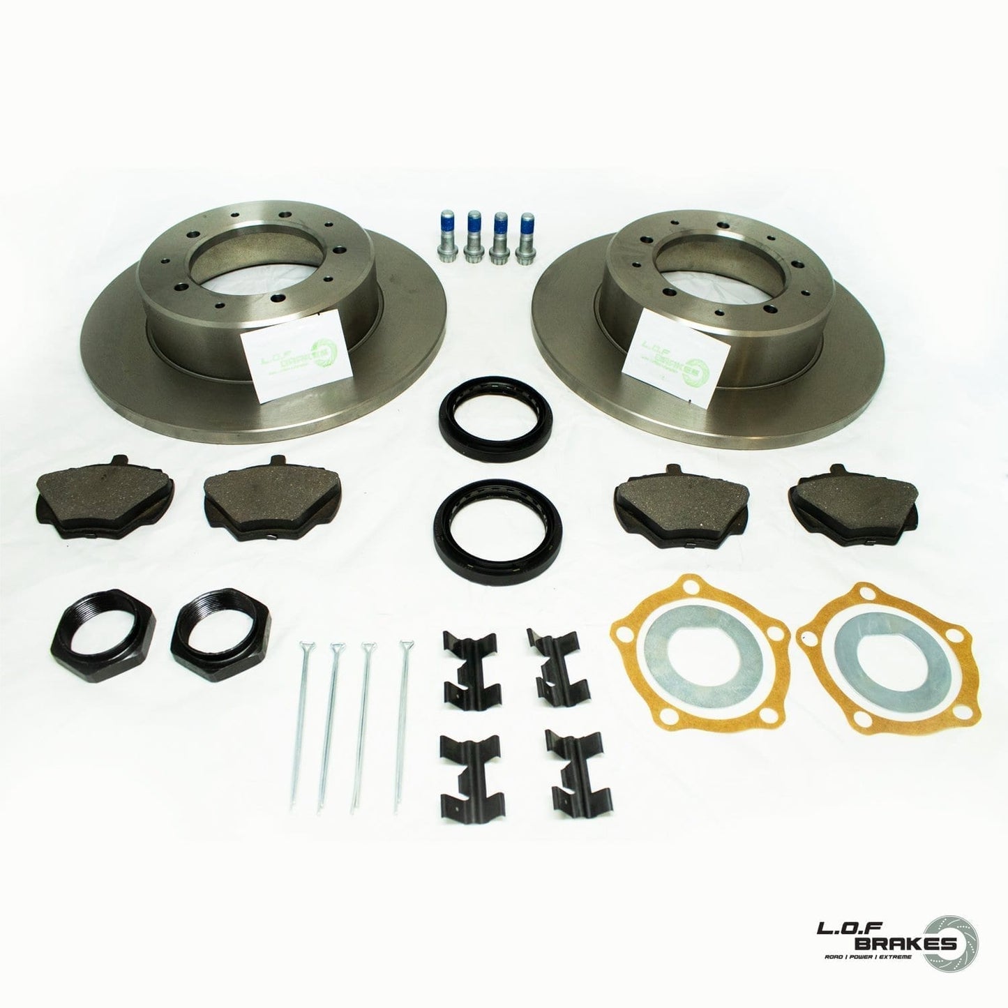 LOF ROADspec Rear Brake Kit (Defender 90 94-16)