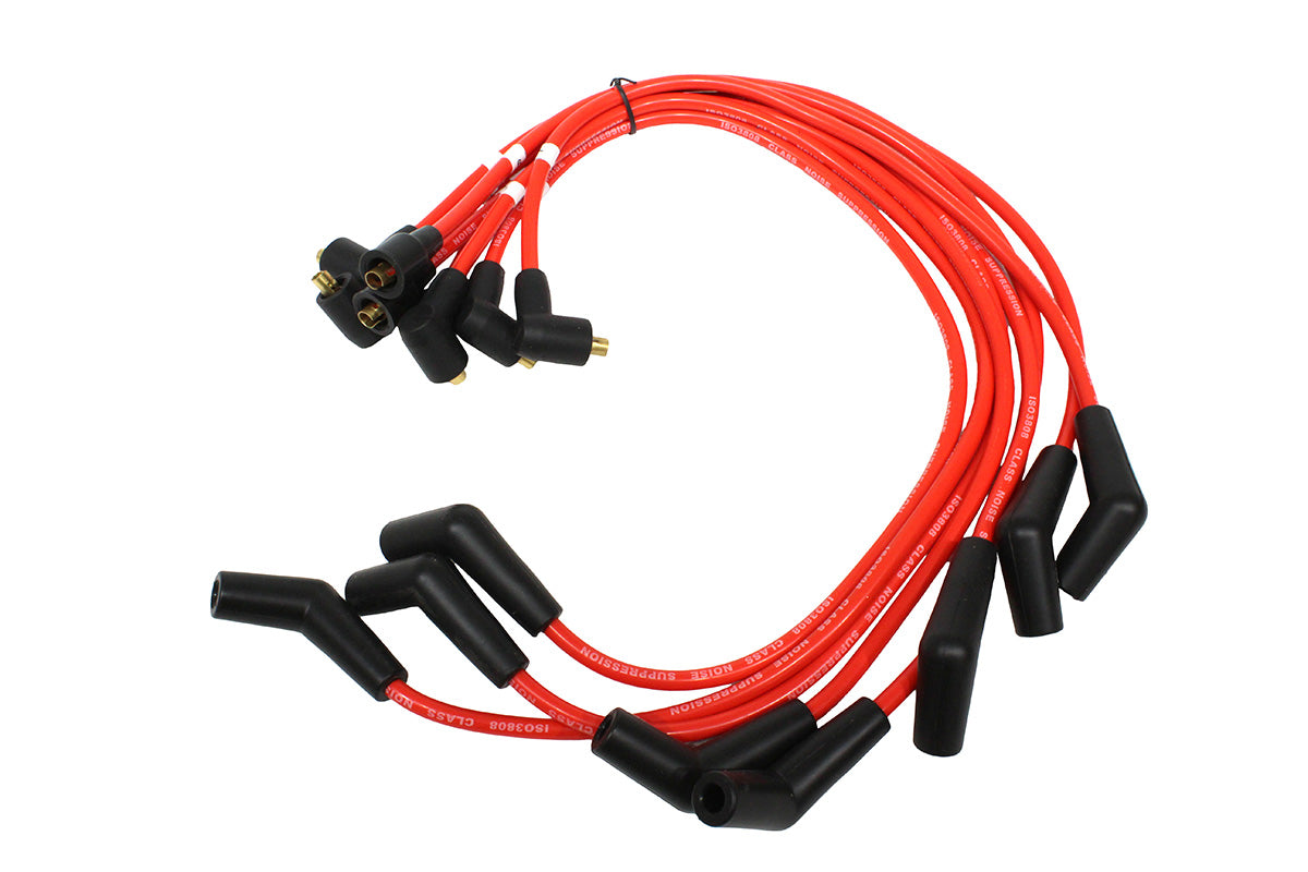 Ignition Lead Set - D1 Gems V8 - Red
