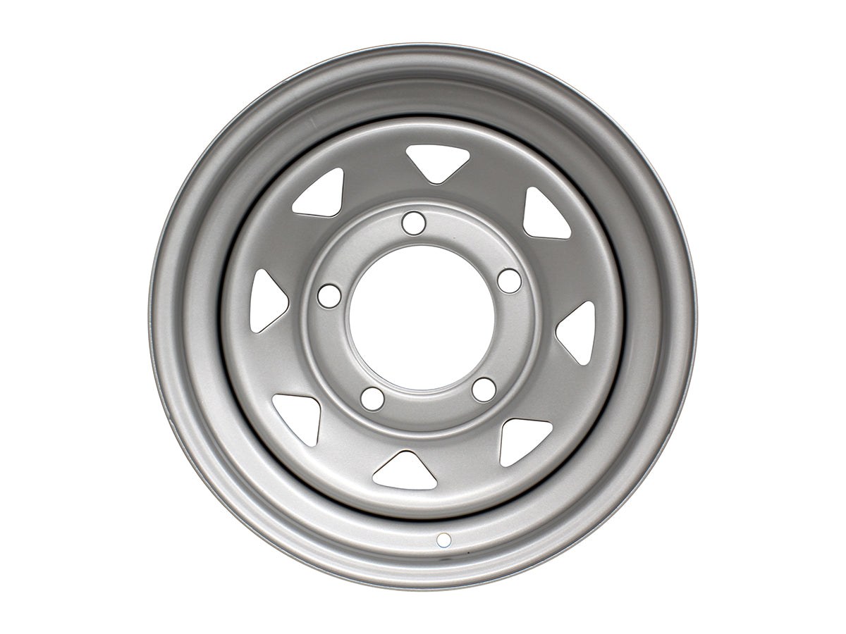Terrafirma - 8 Spoke - Silver - 16"x7 ET00