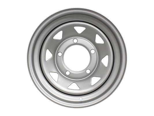 Terrafirma - 8 Spoke - Silver - 16"x7 ET00