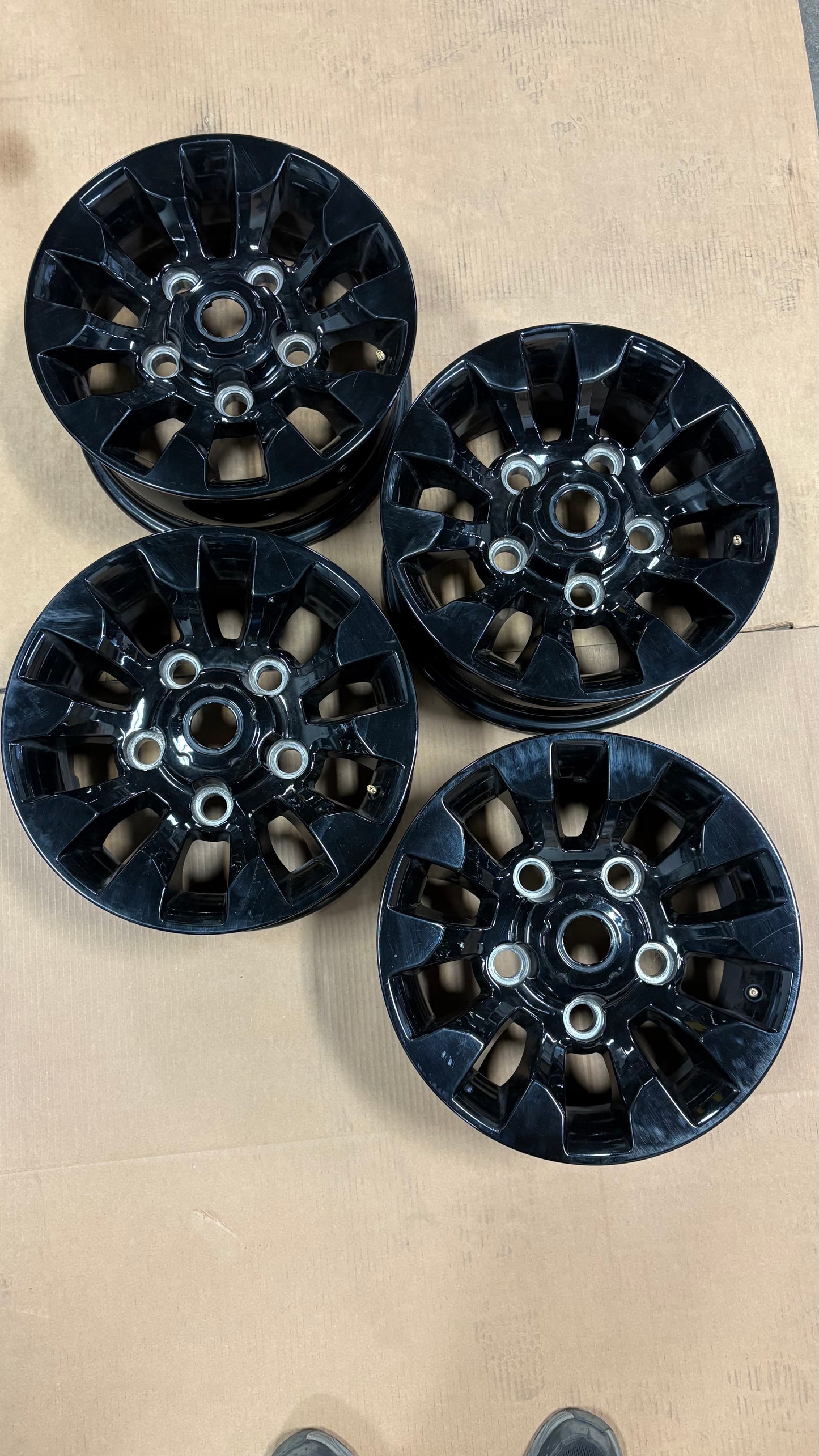 Sawtooth Style Wheel Set for Defender D1 RRC - USED