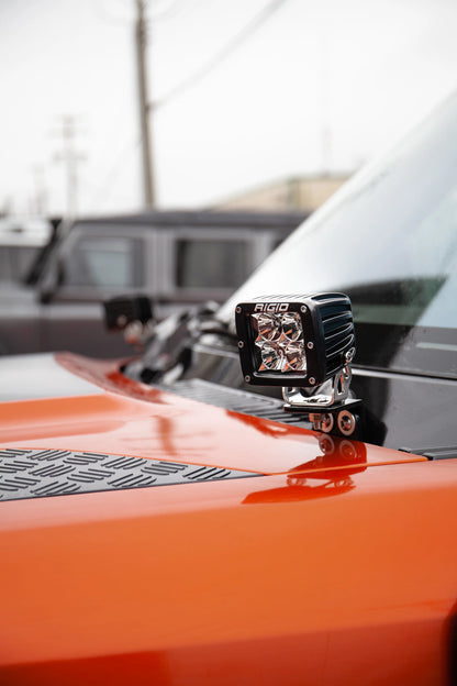 Rovalution - Ditch Light Brackets w/Hardware - Pair - Black