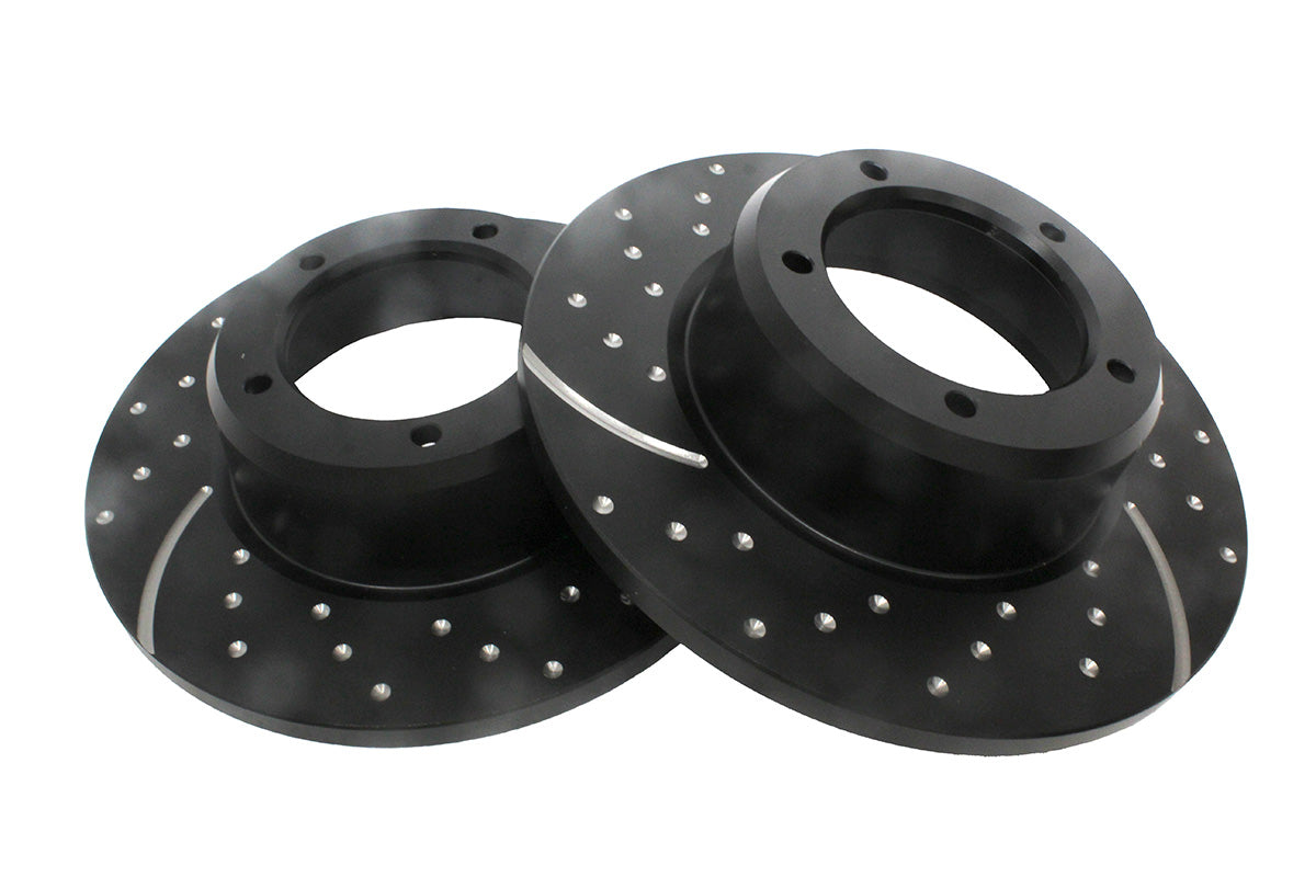 Brake Disc - Front - Solid, non-vented - EBC Performance Discs (Pair) D90/RRC/Disco1