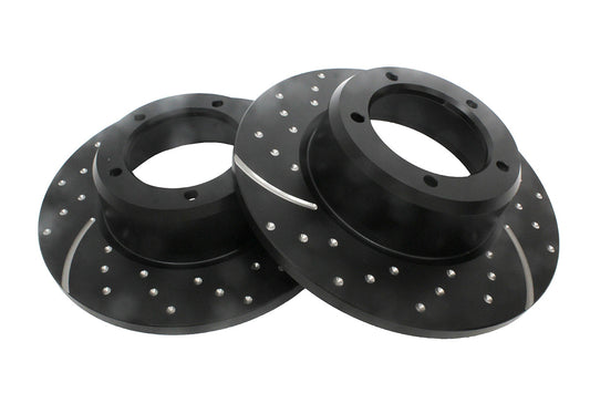 Brake Disc - Front - Solid, non-vented - EBC Performance Discs (Pair) D90/RRC/Disco1