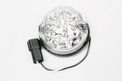 Front Clear LED Sidemarker Lamp - Defender