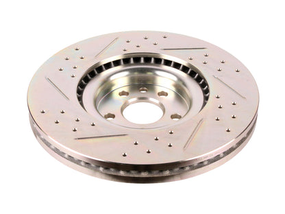 Terrafirma - Crossed Drilled & Grooved Brake Disc - Front / Vented