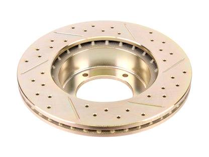 Terrafirma - Crossed Drilled & Grooved Brake Disc - Front / Vented