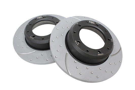 Brake Disc - Rear Solid, non-vented - EBC Performance Discs (Pair) D110/130